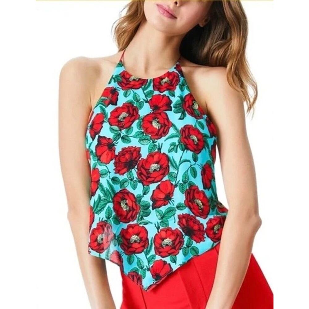 Alice + Olivia Halter Top